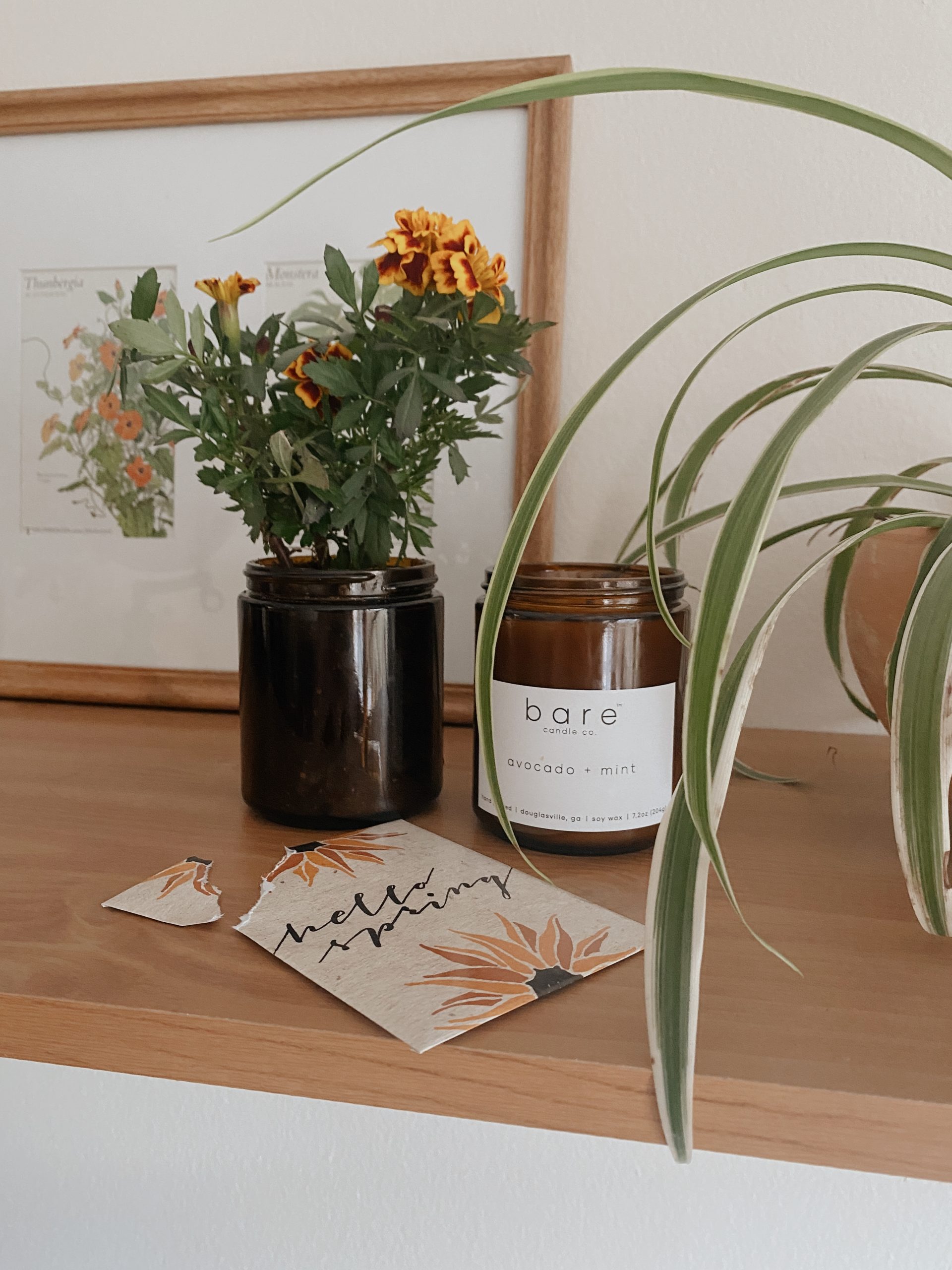 How to Reuse Empty Spice Bottles as Whimsical Bud Vases