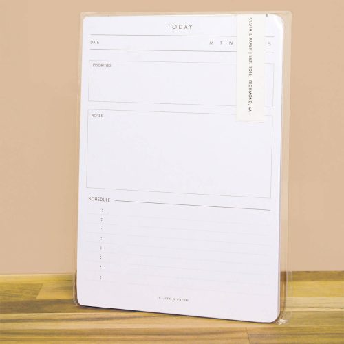A5-Schedule-Notepad