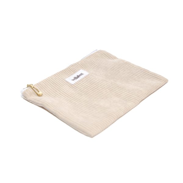 Corduroy Zipper Bag