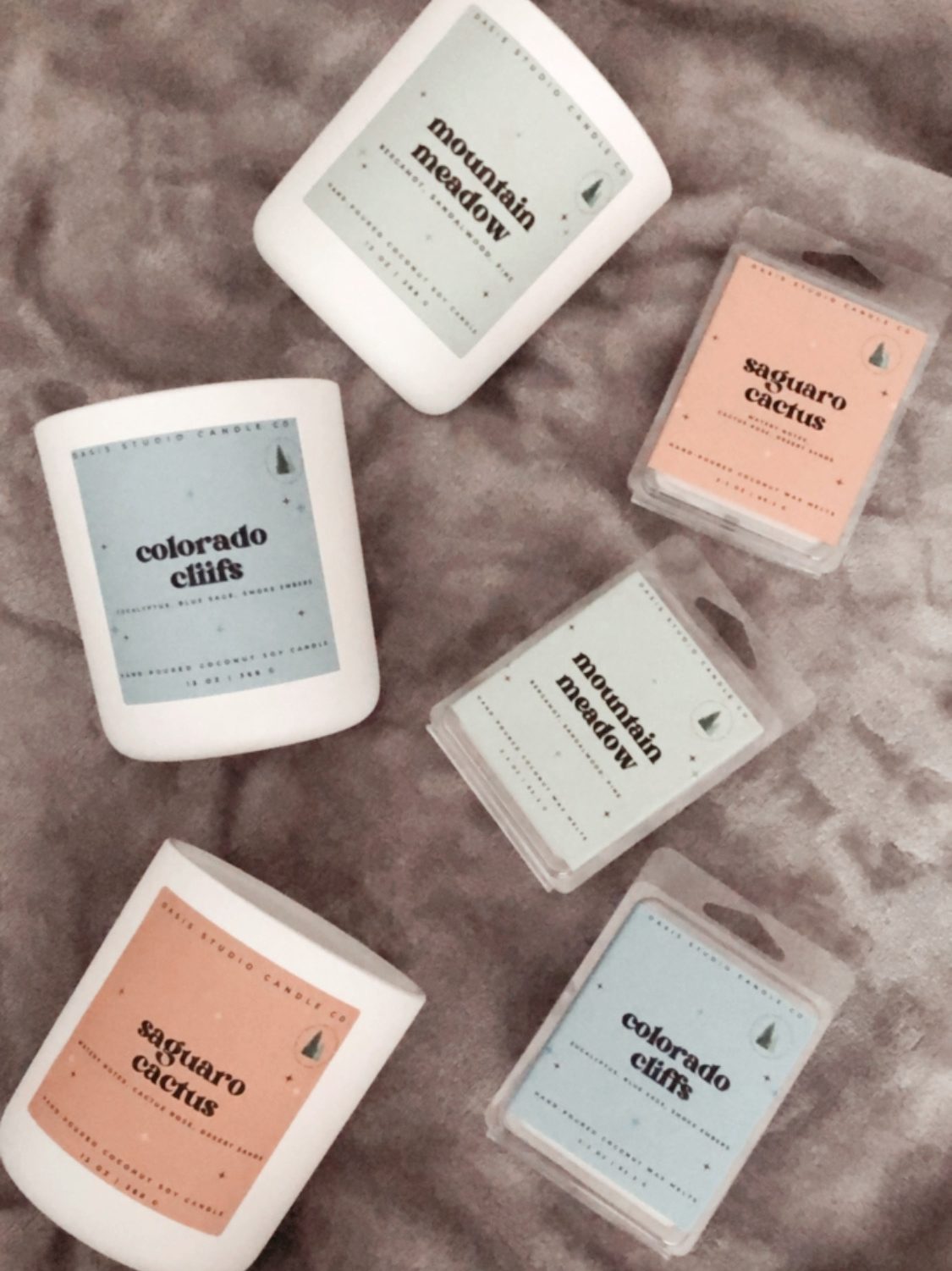 national parks inspired candle collection