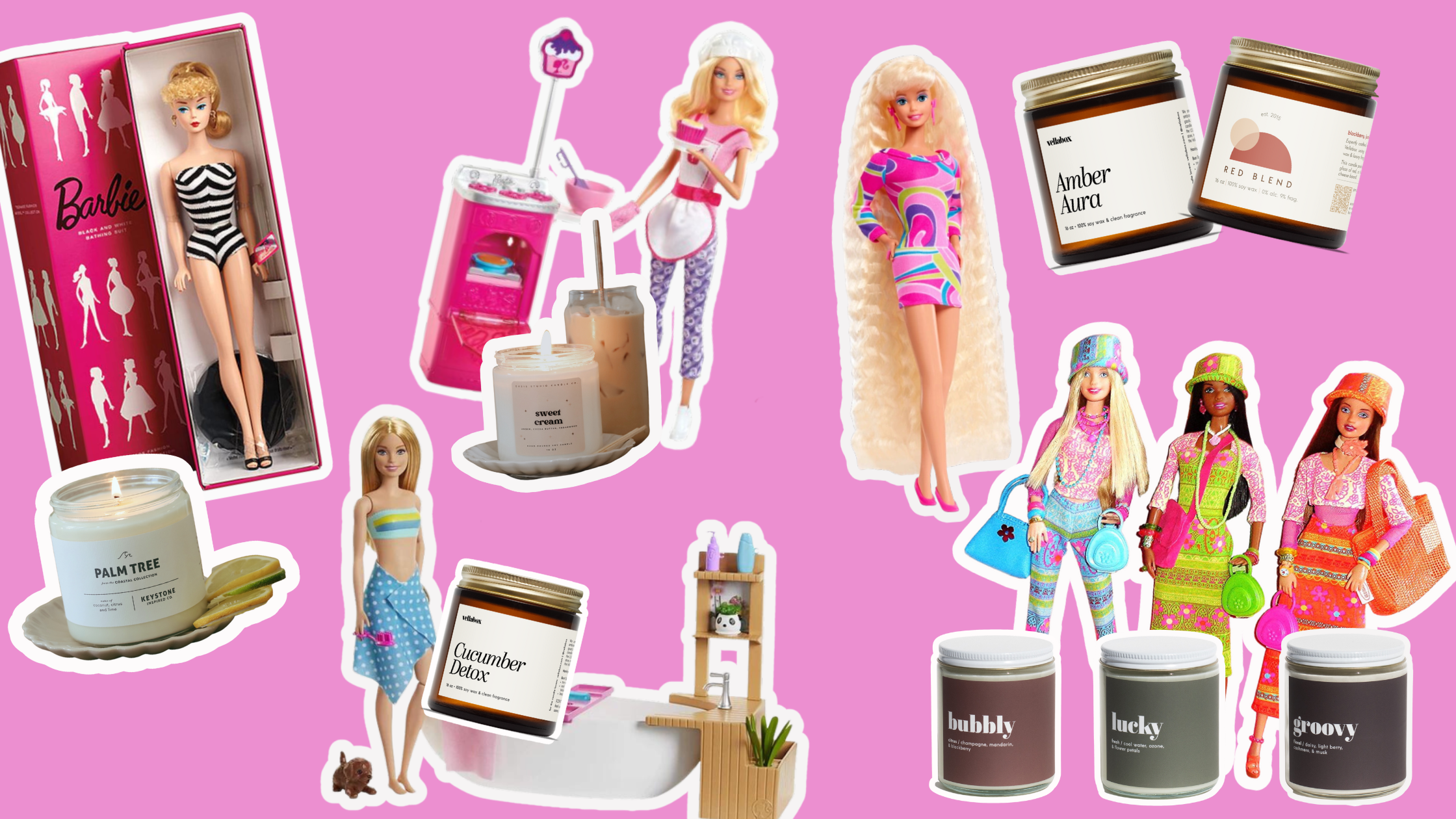barbie loves candles. the candle for you based on your barbie