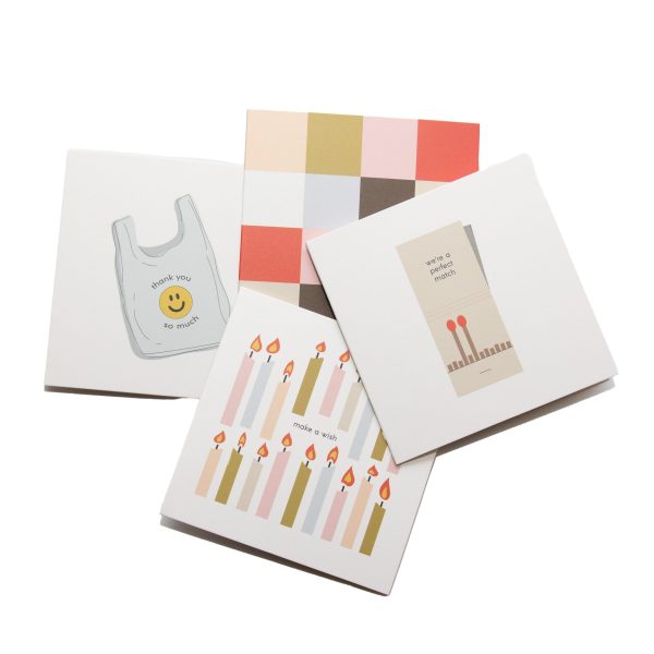 The Perfect Match Greeting Cards - Set of 4