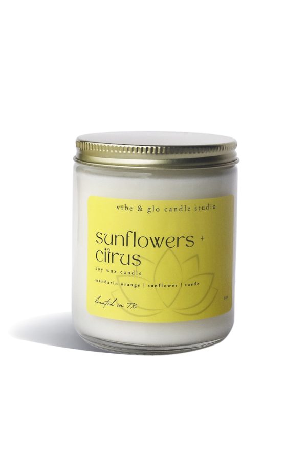 Sunflowers + Citrus | 4, 8, 16 oz