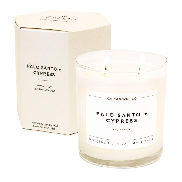 Palo Santo + Cypress | 8.8 oz