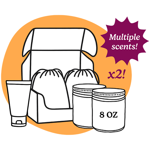 The Glow Duo Box - 12 Month Autorenewing Subscription (Billed Monthly)